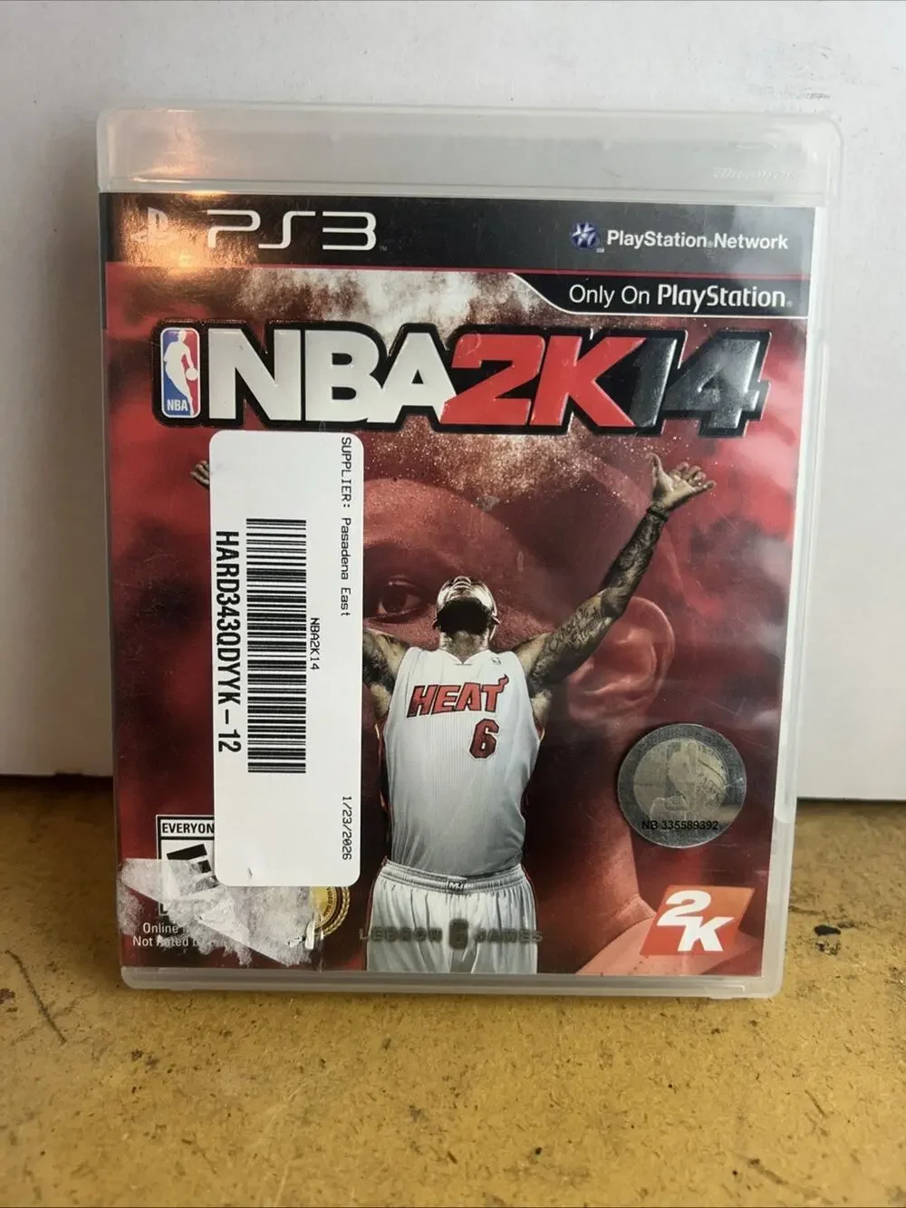 NBA 2K14 PS3 PlayStation 3 Basketball Game 2K Sports 2013
